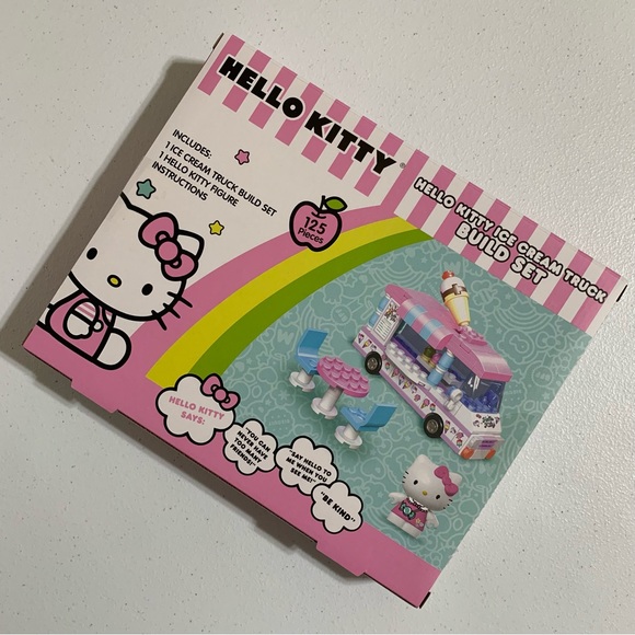 Sanrio Hello Kitty Ice Cream Truck Build Set-NIB - Picture 4 of 6